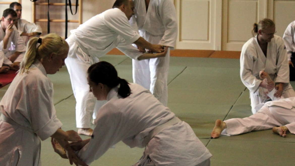 Letní škola aikido v Třešti 2010