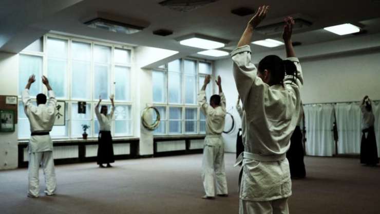 Aikido trénink, Praha Vinohrady