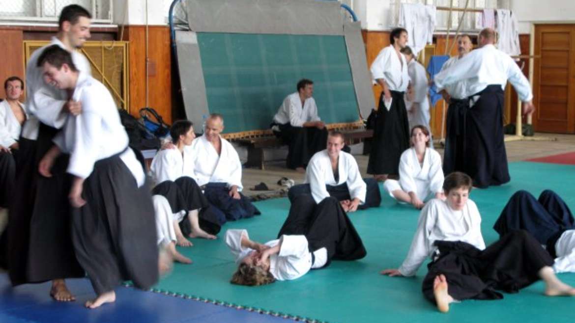 Franck Noel in Aikido Vinohrady, October 2007