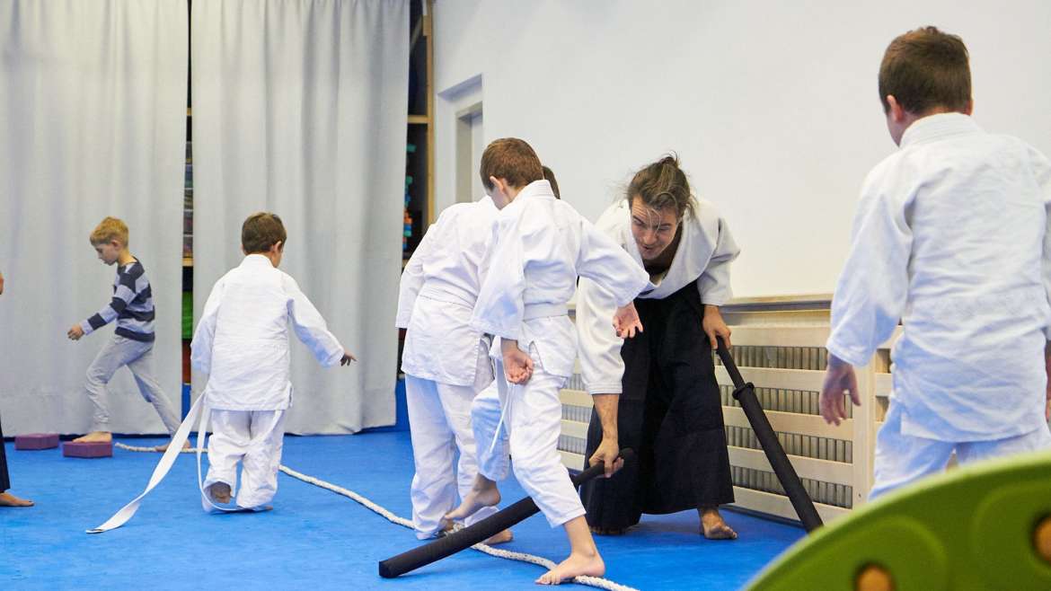 Aikido for the youngest kids