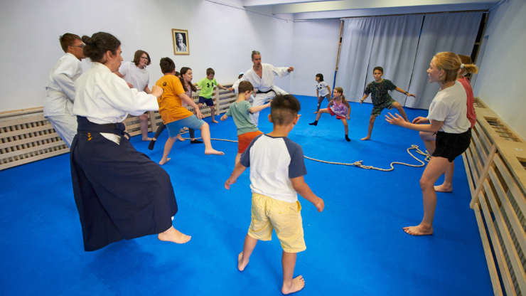 Suburban aikido camps for children (2022)