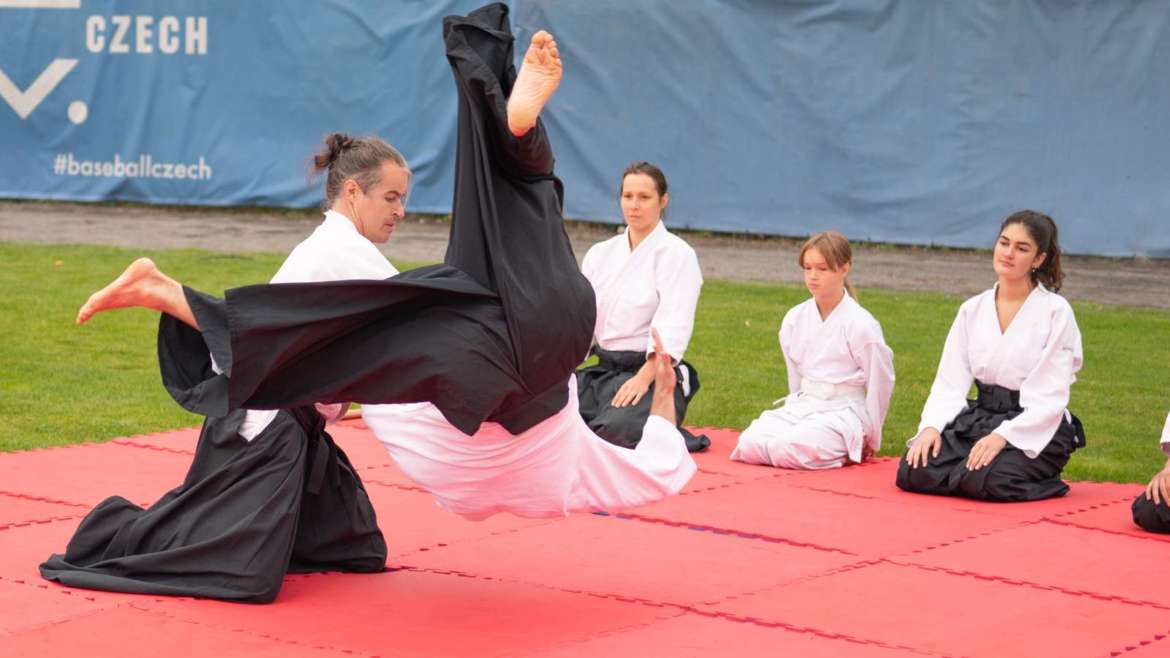 Aikido na japonských podzimních slavnostech