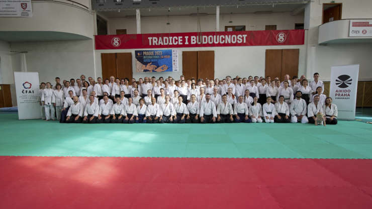 Pořádali jsme 24-hodinový mezinárodní aikido maraton v Praze