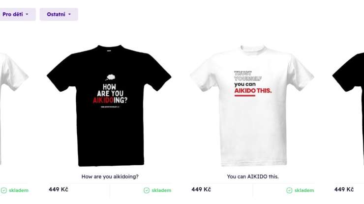 Aikido t‑shirts and sweatshirts